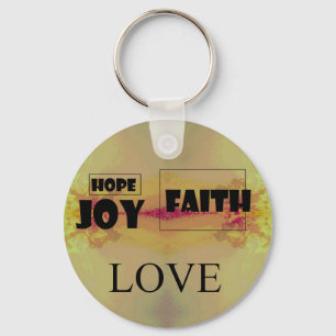 Faith, Hope, Joy, Love, Sleutelhanger