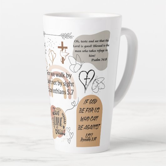 Faith & Hope Latte Mok (Rechterhoek)