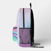 Faith Hope Liefde Kleurrijke Harten Rugzak (Rechts)