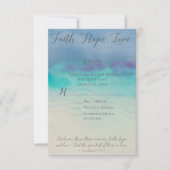 Faith Hope Liefde RSVP Antwoord Kaart (Voorkant)