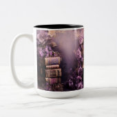 Faith Hope Liefde,  Vogel & Bloemen Tweekleurige Koffiemok (Links)