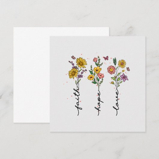 Faith-Hope-Love (Voorkant / Achterkant)