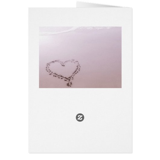 Faith Hope Love, 1 Corinthians 13:13, Beach Card (Achterkant)