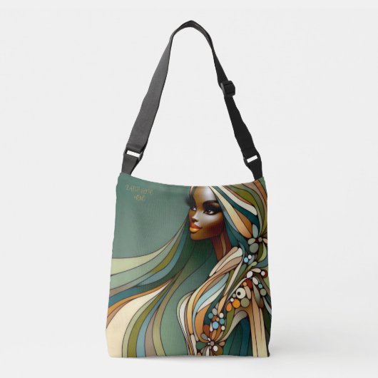 Faith, Hope & Love, Abstract, Le Femme Crossbody Tas (Voorkant)