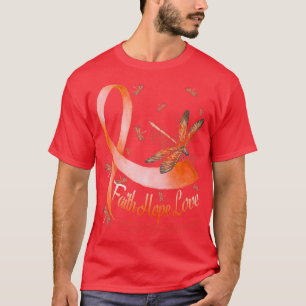 Faith Hope Love ADHD Awareness Dragonfly Premium T-shirt