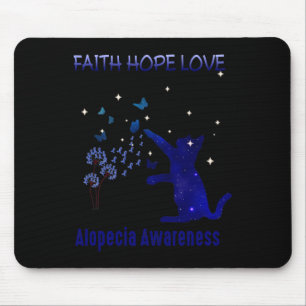 Faith Hope Love Alopecia Awareness Muismat