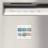 Faith Hope Love Angel Word Collage Magnet (Insitu (Vaatwasser))