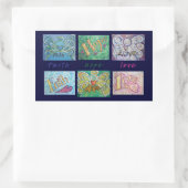 Faith Hope Love Angel Word Collage Sticker (Tas)