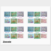 Faith Hope Love Angel Word Collage Sticker (Vel)