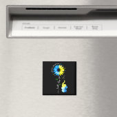 Faith Hope Love Awareness Down's Syndrome The Blue Magneet (Insitu (Vaatwasser))