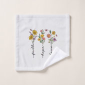 Faith-Hope-Love Bad Handdoek (Wasdoekje)