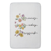 Faith-Hope-Love Badmat (Voorkant Verticaal)