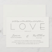 Faith Hope Love Bijbel Verse Christelijk Wedding Kaart (Voorkant / Achterkant)