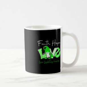 Faith Hope Love Brain Disabilities Awareness Koffiemok