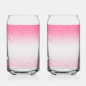 'Faith Hope Love' Breast Cancer Awareness Blikvorm Glas (Achterkant)