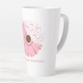 Faith, Hope, Love - Breast Cancer Awareness Latte Mok (Rechterhoek)