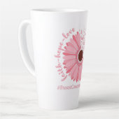 Faith, Hope, Love - Breast Cancer Awareness Latte Mok (Linkerhoek)