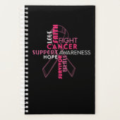 Faith Hope Love Breast Cancer Awareness Planner (Voorkant)