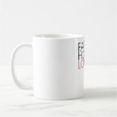 Faith, Hope, Love - Breast Cancer Support Koffiemok (Links)