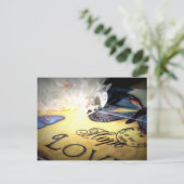 Faith, Hope, Love Briefkaart (Staand voorkant)