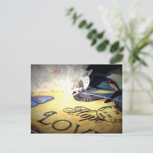 Faith, Hope, Love Briefkaart (Staand voorkant)