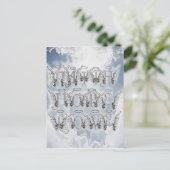 Faith, Hope & Love Briefkaart (Staand voorkant)