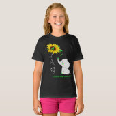 Faith Hope Love Cerebral Palsy Awareness T-shirt (Voorkant volledig)