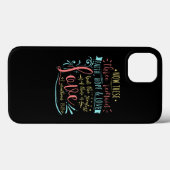 Faith Hope Love Christelijk Scripting Lettering Case-Mate iPhone Case (Achterkant (horizontaal))