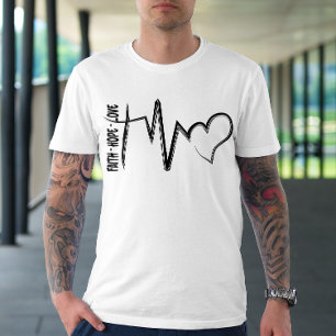 Faith Hope Love Christelijk Shirt