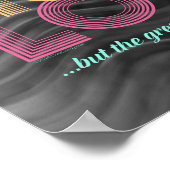 Faith Hope Love Christelijke Bijbel Verse Retro Poster (Hoek)