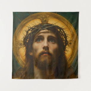 Faith Hope Love Christelijke gave van Jezus Chri Wandkleed