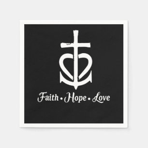 Faith Hope Love Cross Anchor Heart Jesus Servet