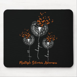 Faith Hope Love Dandelion Multiple Sclerosis Aware Muismat