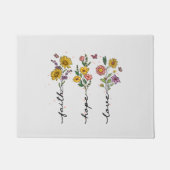 Faith-Hope-Love Deurmat (Voorkant)