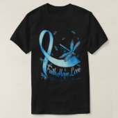 Faith Hope Love Digeorge Syndrome Awareness Dragon T-shirt (Design voorkant)