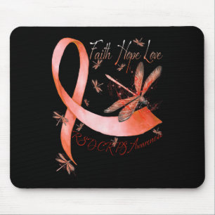 Faith Hope Love Dragonfly RSD Crops Bewustzijn Muismat