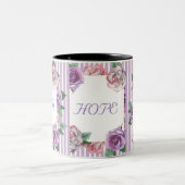 Faith Hope Love Floral Mok (Center)