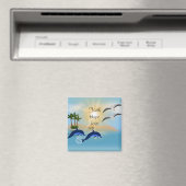 Faith Hope Love Fridge Magnet (Insitu (Vaatwasser))
