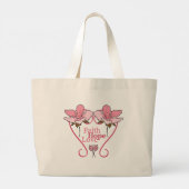 FaItH, HoPe & LoVe Grote Tote Bag (Achterkant)
