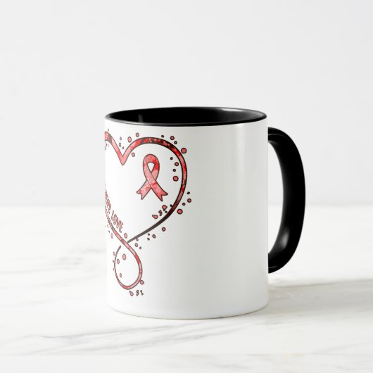 Faith Hope Love Heart Disease Awareness Survivor G Mok (Voorkant rechts)