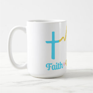 Faith Hope Love Hearts Koffiemok