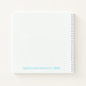 Faith Hope Love Hearts Spiral Notitieboek (Achterkant)