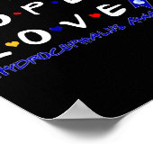 Faith Hope Love Hydrocephalus Awareness Poster (Hoek)