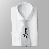 Faith Hope Love | Inspirational Men's Neck Tie Stropdas (Gebonden)