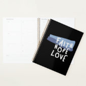 Faith Hope Love - Inspirerend Christelijke quote Planner (Display)