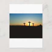 Faith, Hope & Love Jesus Christus Cross Briefkaart (Voorkant)