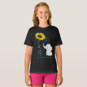 Faith Hope Love Juvenile Artritis Bewustheid T-shirt (Voorkant volledig)