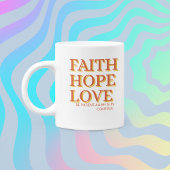 Faith.Hope.Love Koffiemok