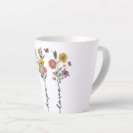 Faith-Hope-Love Latte Mok (Rechterhoek)