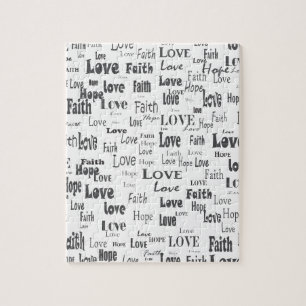 Faith Hope Love Legpuzzel